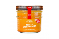 confiture  abricot lait  d'amandes 290 gr