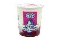 Yaourt bicouche fraise 180g
