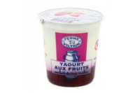 Yaourt bicouche framboise 180g 