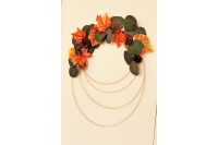 Couronne Automne multiple en osier