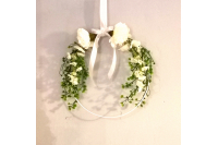 Couronne blanche et verte