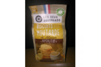 Biscuits apéritifs à la moutarde de Meaux 150g
