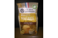 Biscuits apéritifs à la moutarde 125g