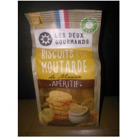 Image Biscuits apéritifs à la moutarde de Meaux 150g