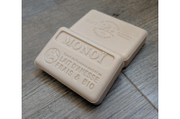 Savon de Marseille au lait d'ânesse frais et Bio et Monoï 100g