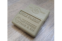 Savon de Marseille au lait d'ânesse frais et Bio et Huile d'Argan Surgras 100g