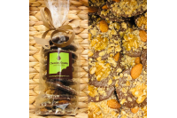 Mendiants noix et amandes chocolat au lait 150g