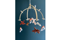 Mobile Bois et Crochet Bébé 