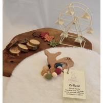 Image Hochet Bois et Crochet Bébé 