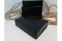 Savon Noir, Visage Savon,Savon Naturel Fait à la Main,Savon Charbon,Doux Gommage,Nettoyage Profondeur,pour Peau Grasse et à Tendance Acnéique,Enlever le Gras & l'Exfoliant